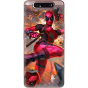 Чехол Uprint Samsung A805 Galaxy A80 Woman Deadpool