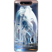 Чехол Uprint Samsung A805 Galaxy A80 White Horse