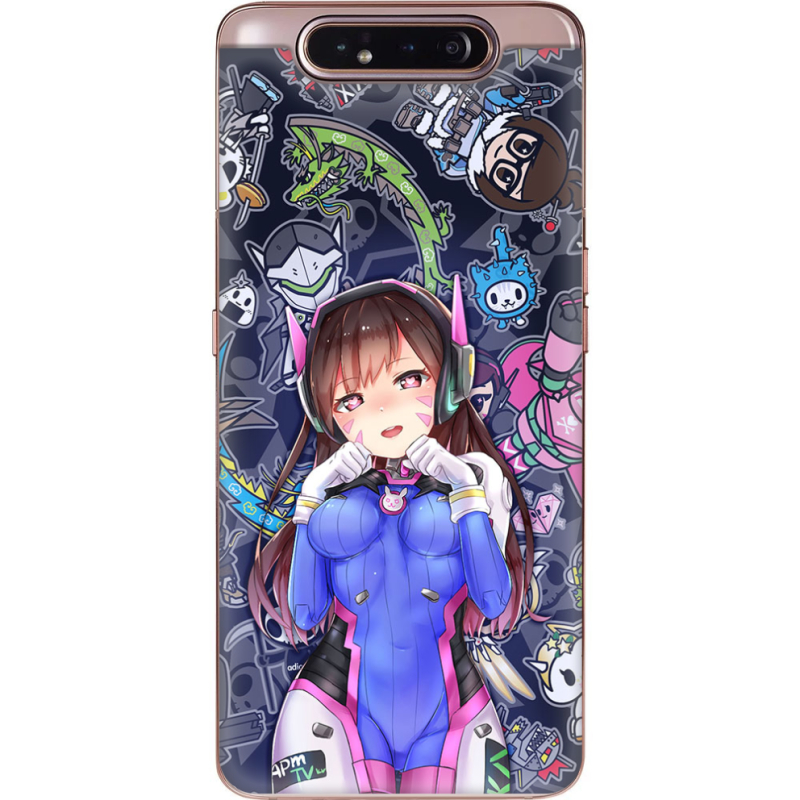 Чехол Uprint Samsung A805 Galaxy A80 Overwatch D.VA