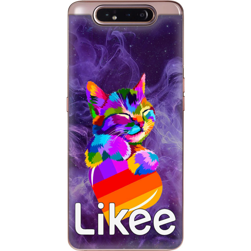 Чехол Uprint Samsung A805 Galaxy A80 Likee Cat