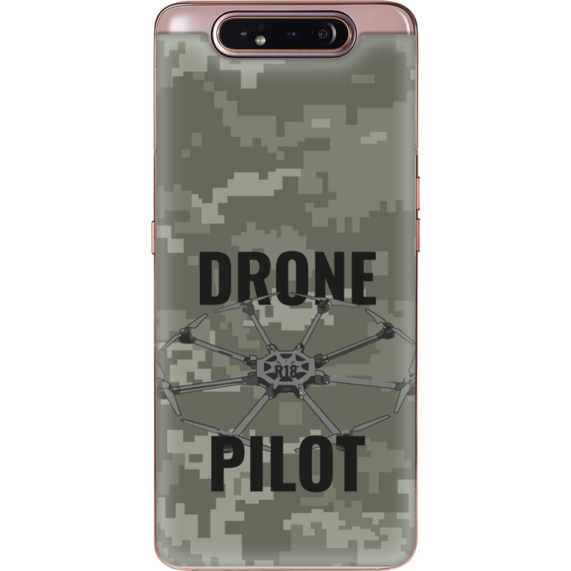 Чехол Uprint Samsung A805 Galaxy A80 Drone Pilot