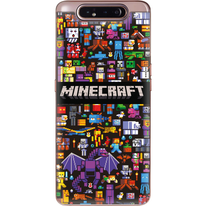 Чехол Uprint Samsung A805 Galaxy A80 Minecraft Mobbery