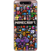 Чехол Uprint Samsung A805 Galaxy A80 Minecraft Mobbery