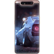 Чехол Uprint Samsung A805 Galaxy A80 Silver Car