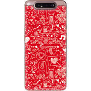 Чехол Uprint Samsung A805 Galaxy A80 Happy Valentines