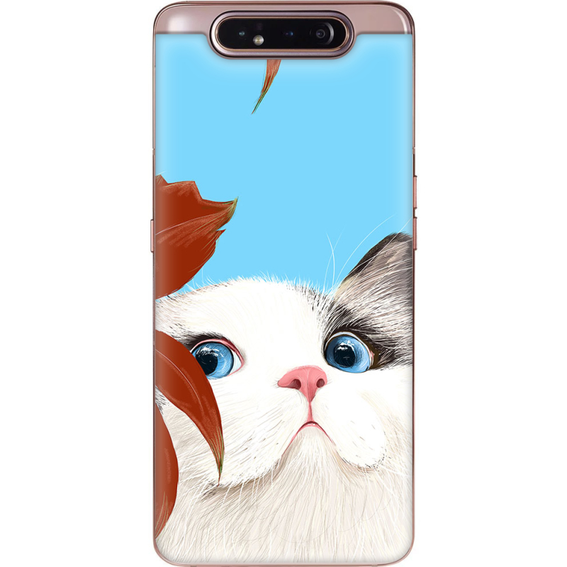 Чехол Uprint Samsung A805 Galaxy A80 Wondering Cat