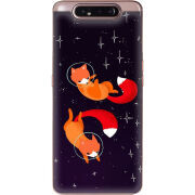 Чехол Uprint Samsung A805 Galaxy A80 Fox-Astronauts