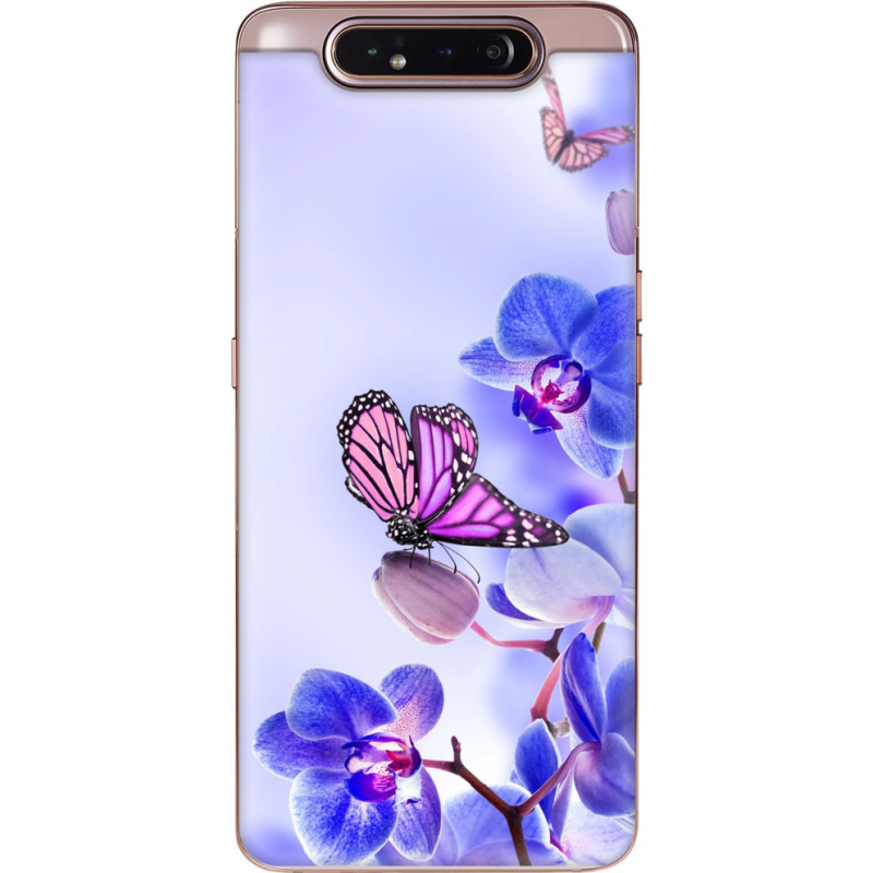 Чехол Uprint Samsung A805 Galaxy A80 Orchids and Butterflies