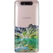Прозрачный чехол Uprint Samsung A805 Galaxy A80 Green Mountain