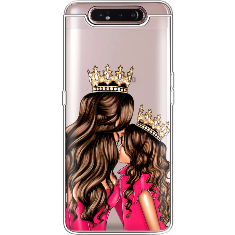 Прозрачный чехол Uprint Samsung A805 Galaxy A80 Queen and Princess