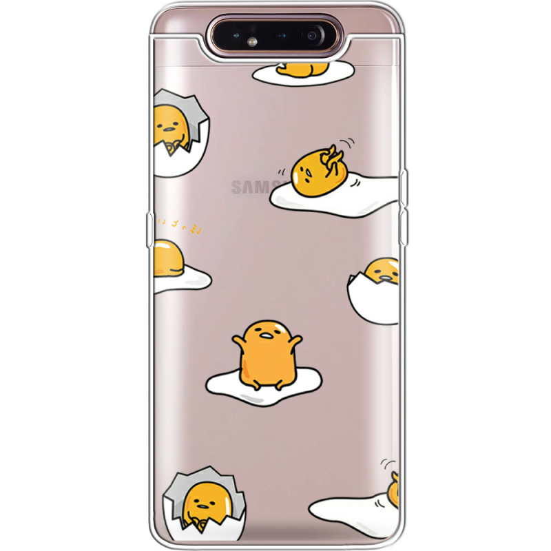 Прозрачный чехол Uprint Samsung A805 Galaxy A80 Gudetama