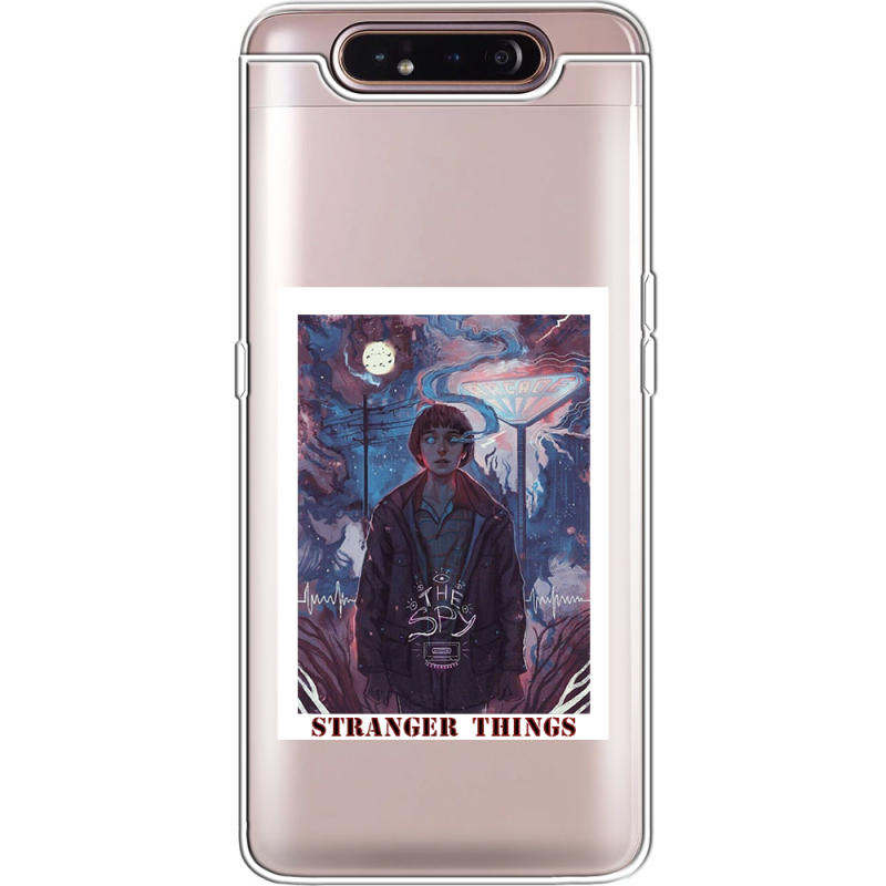 Прозрачный чехол Uprint Samsung A805 Galaxy A80 Stranger Things