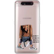 Прозрачный чехол Uprint Samsung A805 Galaxy A80 Motivation