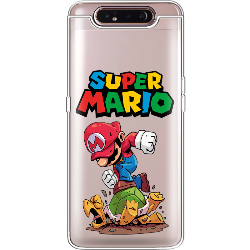 Прозрачный чехол Uprint Samsung A805 Galaxy A80 Super Mario