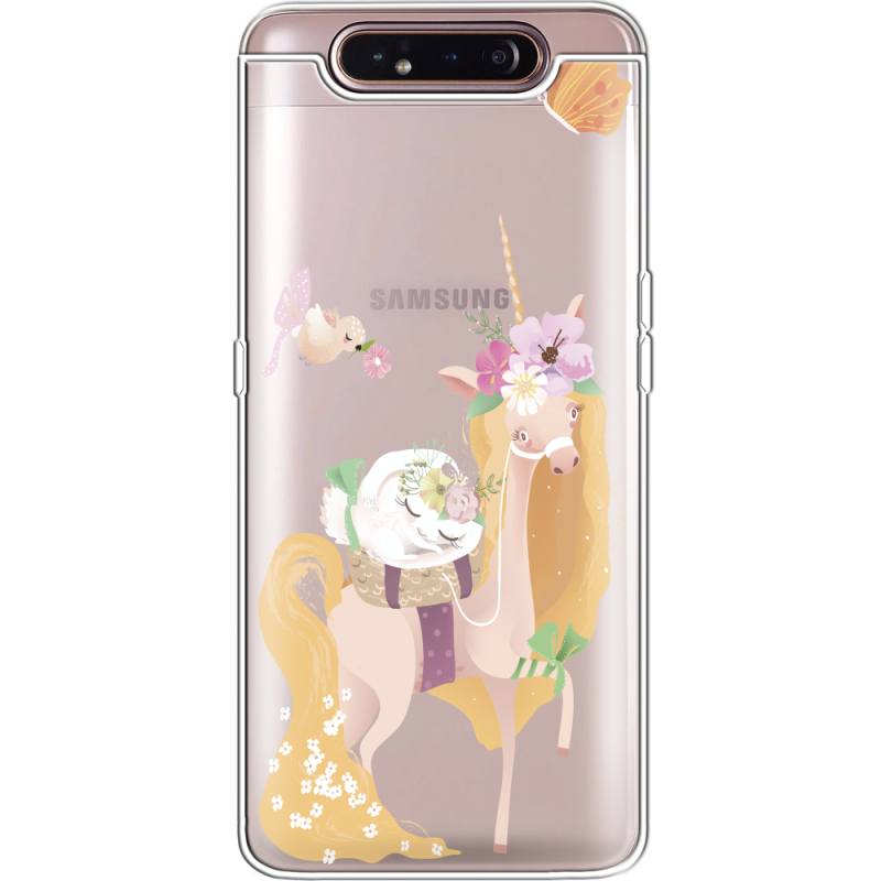 Прозрачный чехол Uprint Samsung A805 Galaxy A80 Uni Blonde