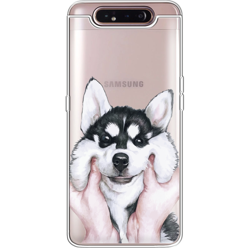 Прозрачный чехол Uprint Samsung A805 Galaxy A80 Husky