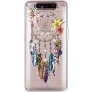 Чехол со стразами Samsung A805 Galaxy A80 Dreamcatcher