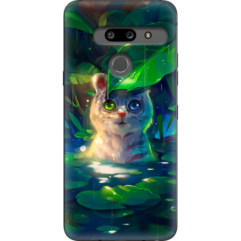 Чехол Uprint LG G8 ThinQ White Tiger Cub
