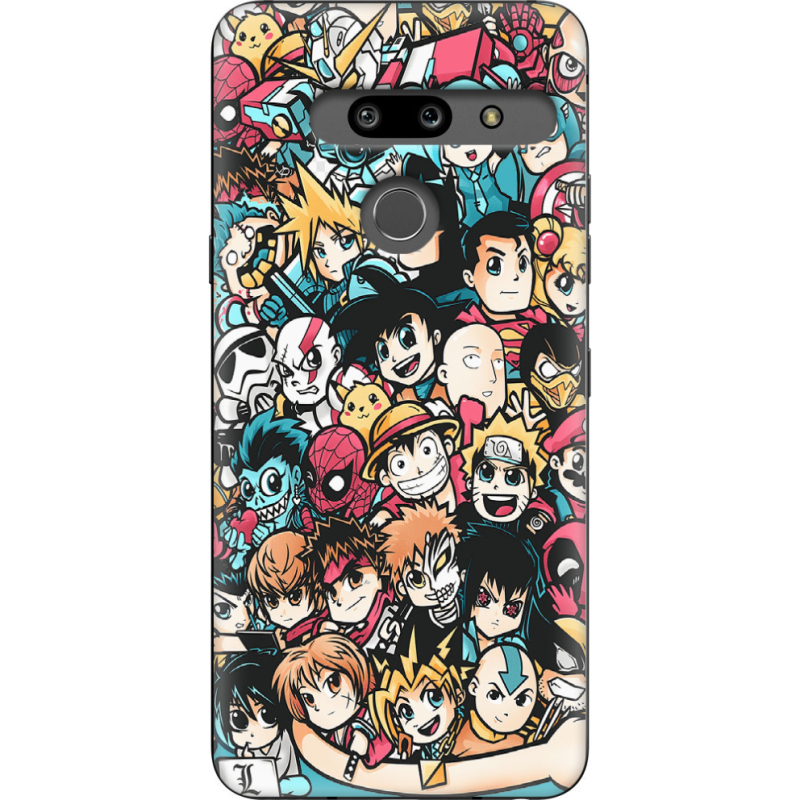 Чехол Uprint LG G8 ThinQ Anime Stickers