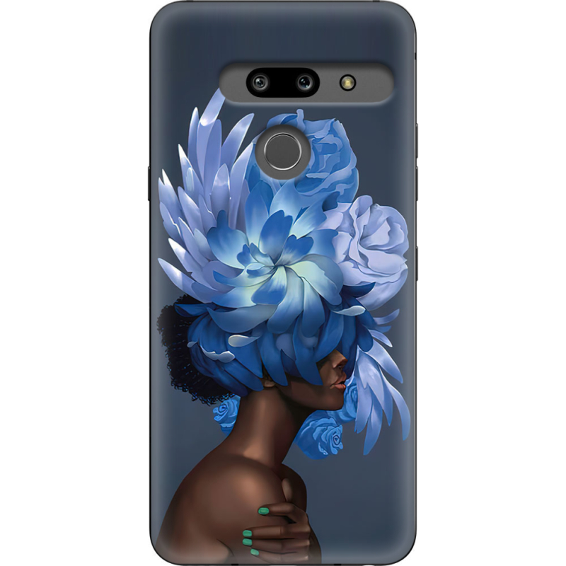 Чехол Uprint LG G8 ThinQ Exquisite Blue Flowers