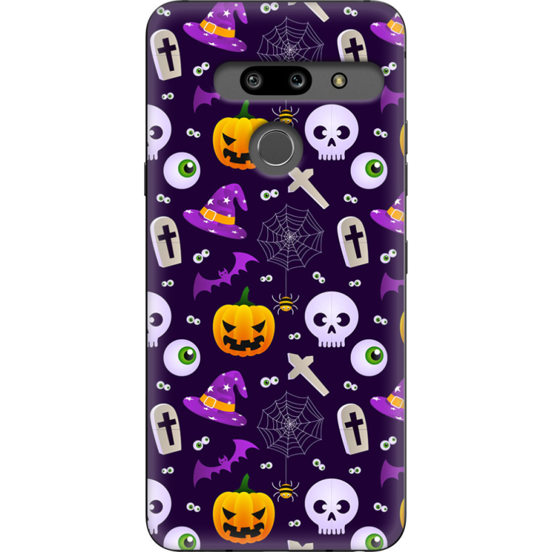 Чехол Uprint LG G8 ThinQ Halloween Purple Mood