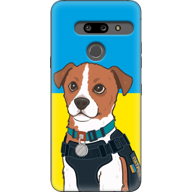 Чехол Uprint LG G8 ThinQ Пес Патрон