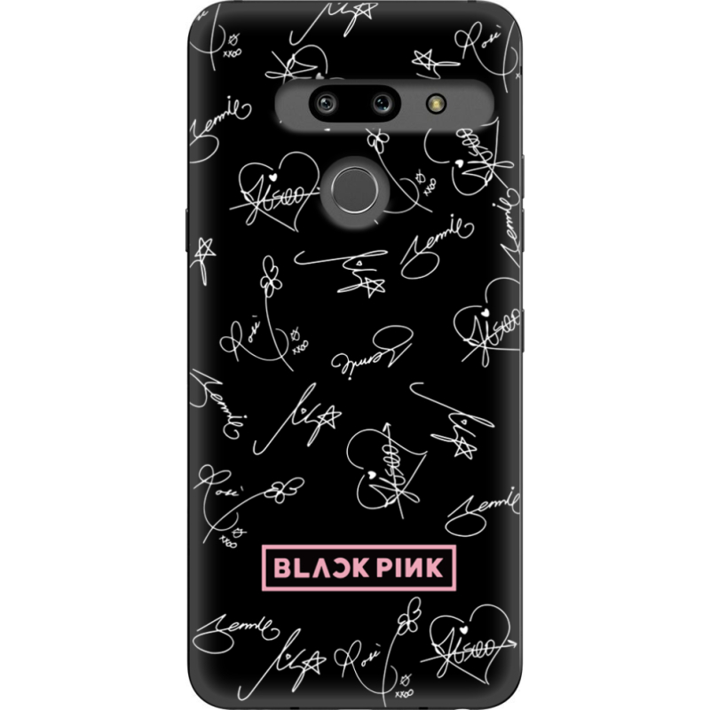 Чехол Uprint LG G8 ThinQ Blackpink автограф