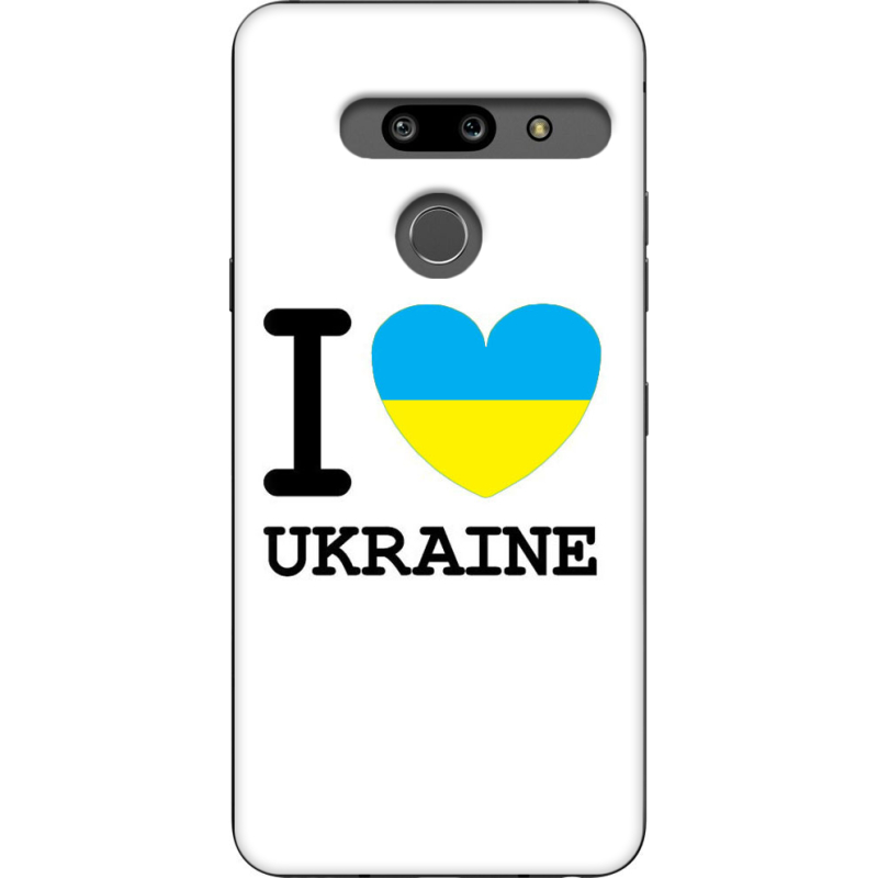 Чехол Uprint LG G8 ThinQ I love Ukraine
