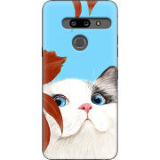 Чехол Uprint LG G8 ThinQ Wondering Cat