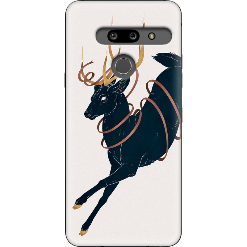 Чехол Uprint LG G8 ThinQ Black Deer