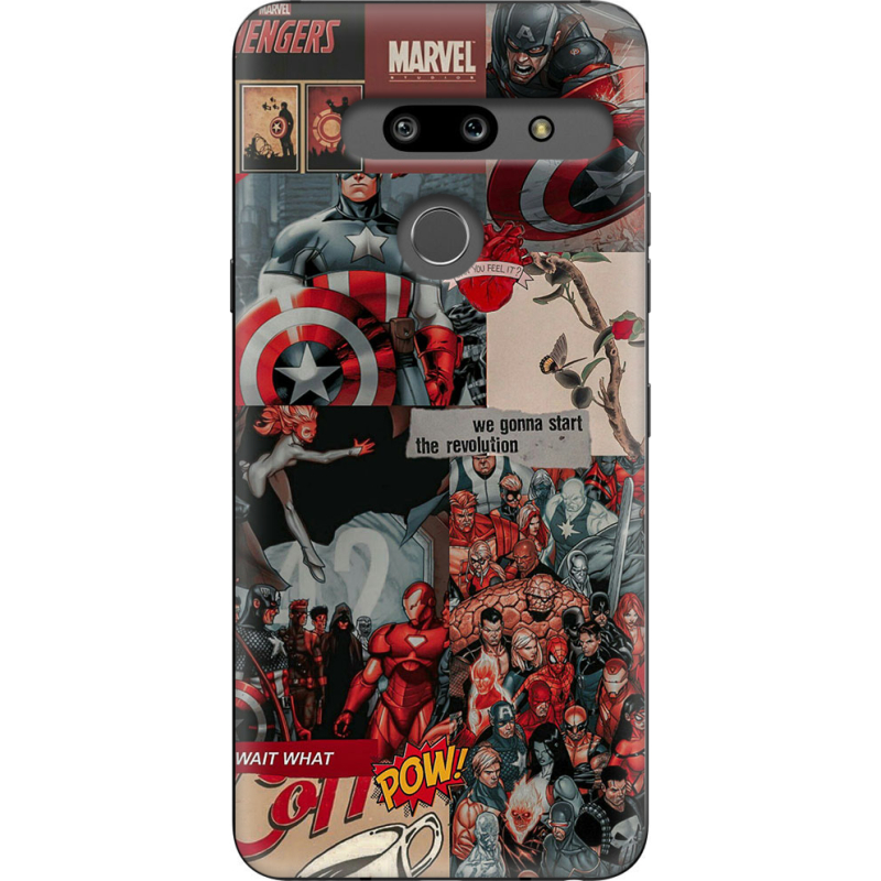 Чехол Uprint LG G8 ThinQ Marvel Avengers