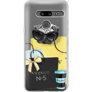 Прозрачный чехол Uprint LG G8 ThinQ Fashion Pug