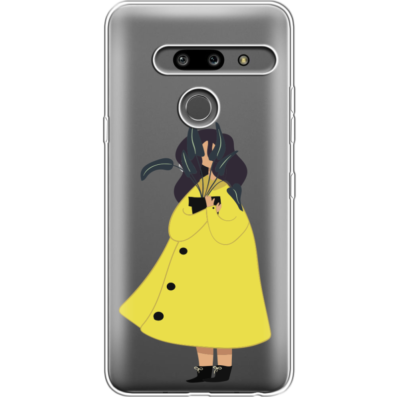 Прозрачный чехол Uprint LG G8 ThinQ Just a Girl