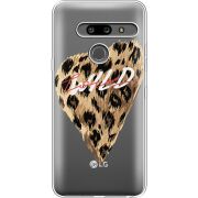 Прозрачный чехол Uprint LG G8 ThinQ Wild Love