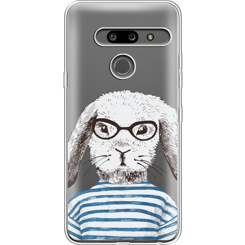 Прозрачный чехол Uprint LG G8 ThinQ MR. Rabbit