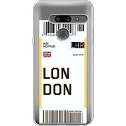 Прозрачный чехол Uprint LG G8 ThinQ Ticket London
