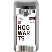 Прозрачный чехол Uprint LG G8 ThinQ Ticket Hogwarts