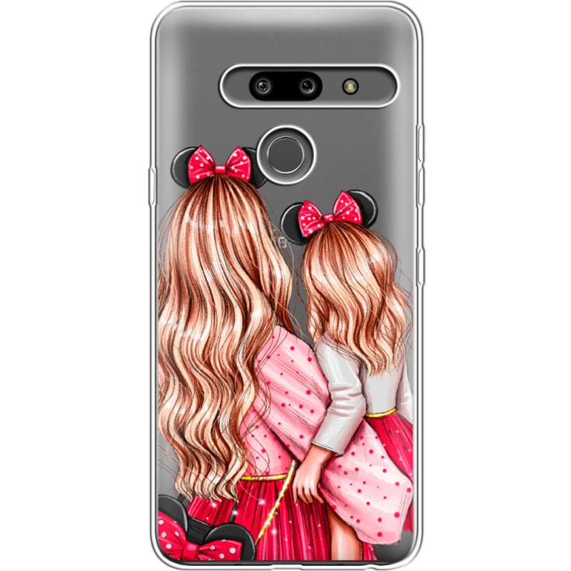 Прозрачный чехол Uprint LG G8 ThinQ Mouse Girls