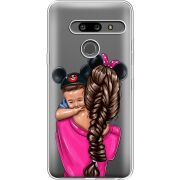 Прозрачный чехол Uprint LG G8 ThinQ Mouse Mommy