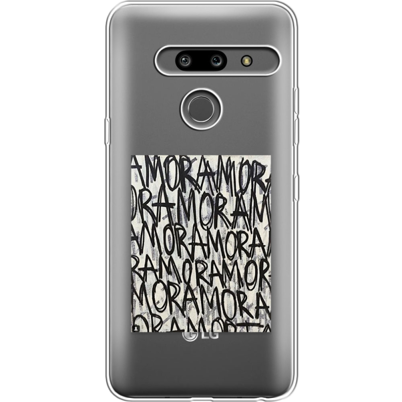Прозрачный чехол Uprint LG G8 ThinQ Amor Amor