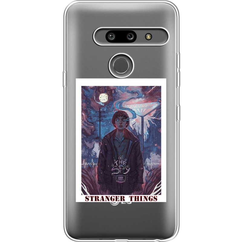 Прозрачный чехол Uprint LG G8 ThinQ Stranger Things