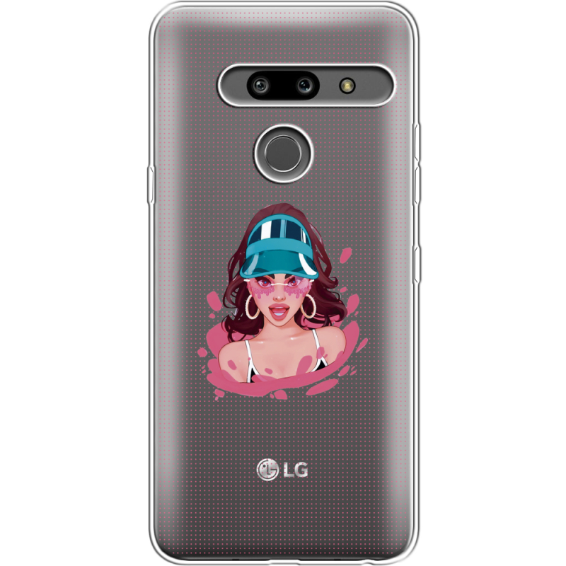 Прозрачный чехол Uprint LG G8 ThinQ Selena Gomez