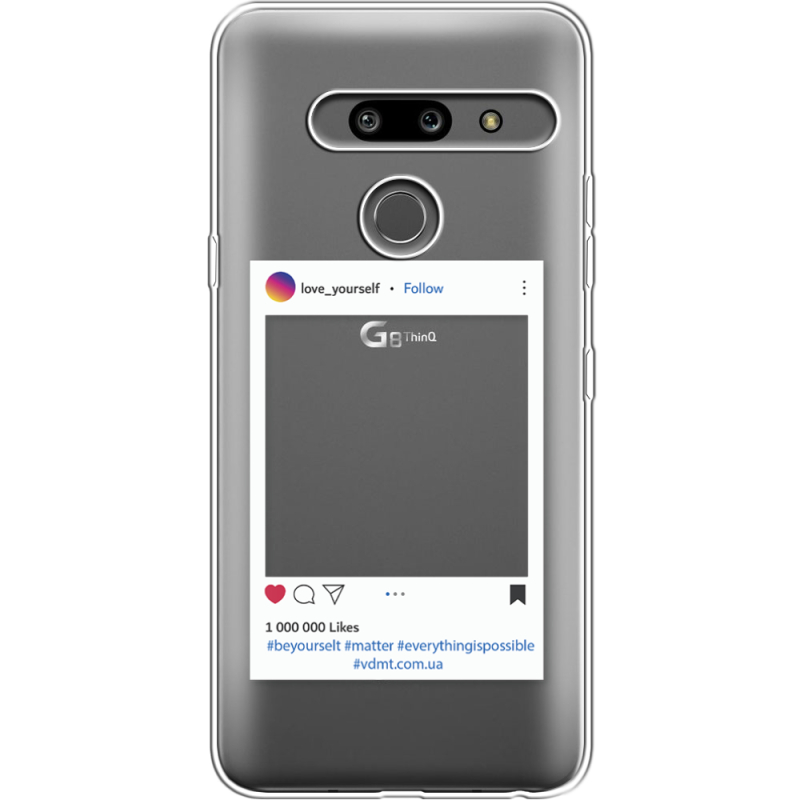 Прозрачный чехол Uprint LG G8 ThinQ Insta