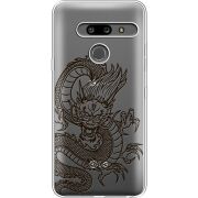 Прозрачный чехол Uprint LG G8 ThinQ Chinese Dragon