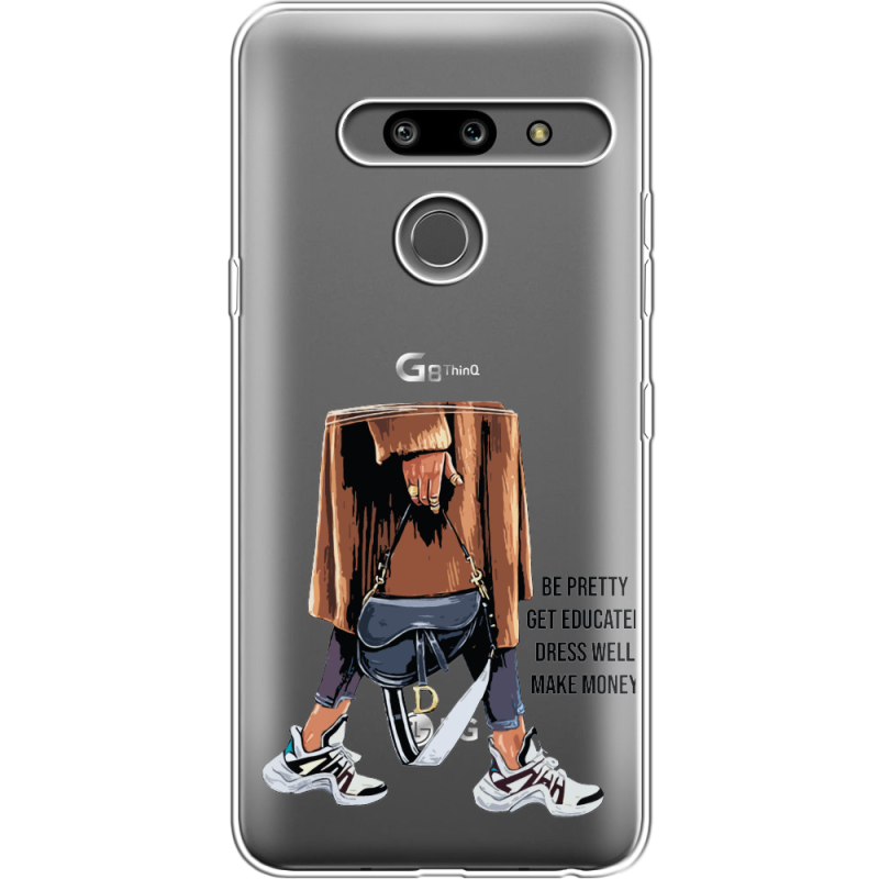Прозрачный чехол Uprint LG G8 ThinQ Motivation