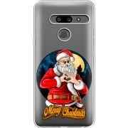 Прозрачный чехол Uprint LG G8 ThinQ Cool Santa