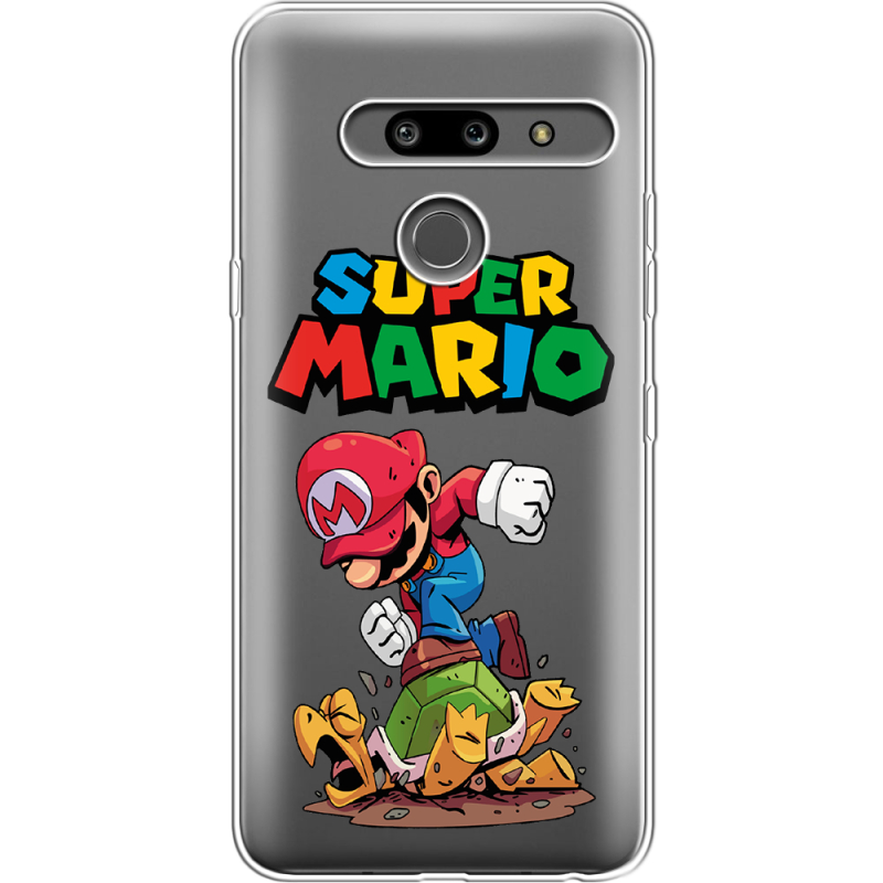 Прозрачный чехол Uprint LG G8 ThinQ Super Mario