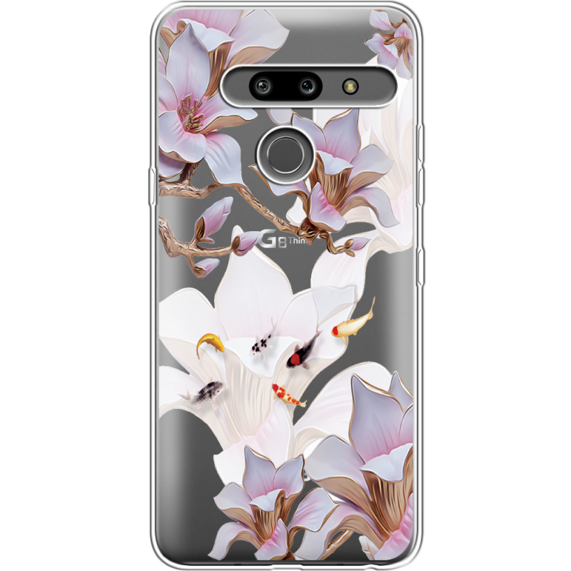 Прозрачный чехол Uprint LG G8 ThinQ Chinese Magnolia