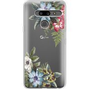 Прозрачный чехол Uprint LG G8 ThinQ Floral