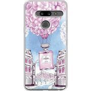 Чехол со стразами LG G8 ThinQ Perfume bottle